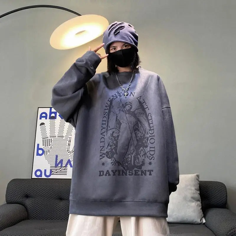 Club Paradise Limited Autumn Korean Personality Street Boys…