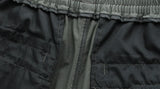 mens cargo pants elastic waist trousers streetwear hip hop loose fit ankle drawstring military pockets sweatpants joggers black unique joggers style 4107