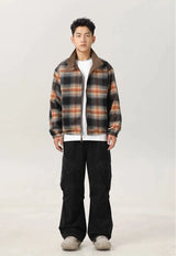 leather varsity coat, fall fit essential - trendy urban streetwear fashion for men and women