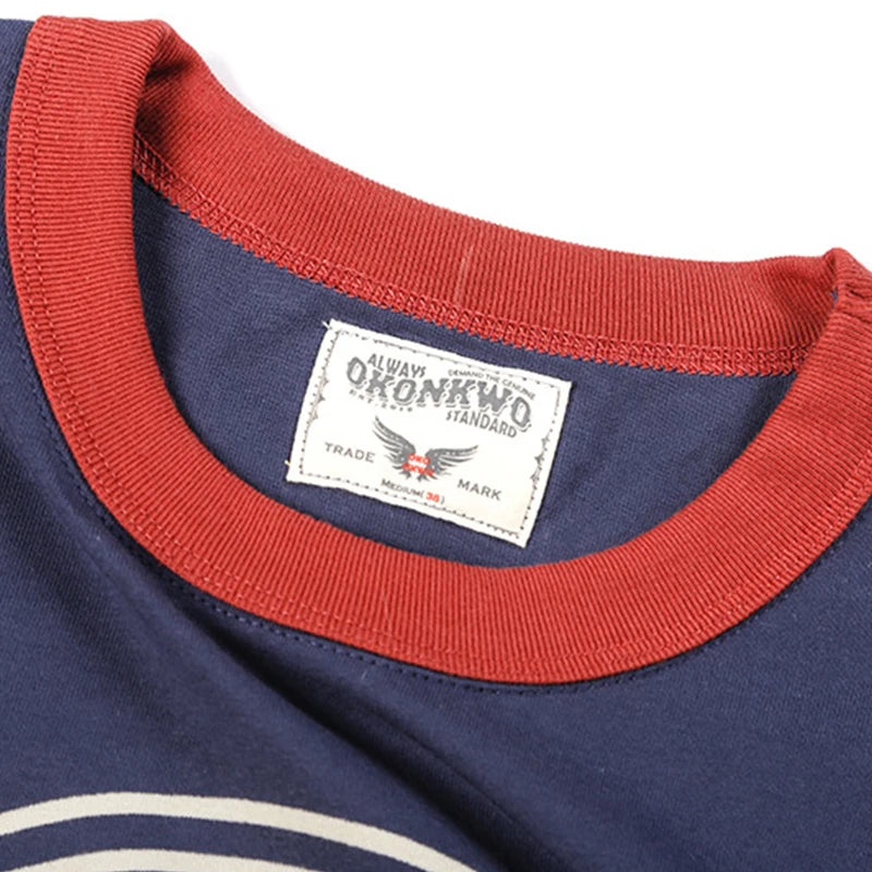Skatercore Graphic tee – Summer Mens Short Sleeved New Cotton Letter Printing Locomot