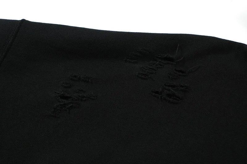 sadcore crying character featuring new 2023 luxury men under my car holes old black gentleman hoodies hoody hooded sweatshirts velvet thicken fleece hip hop 418