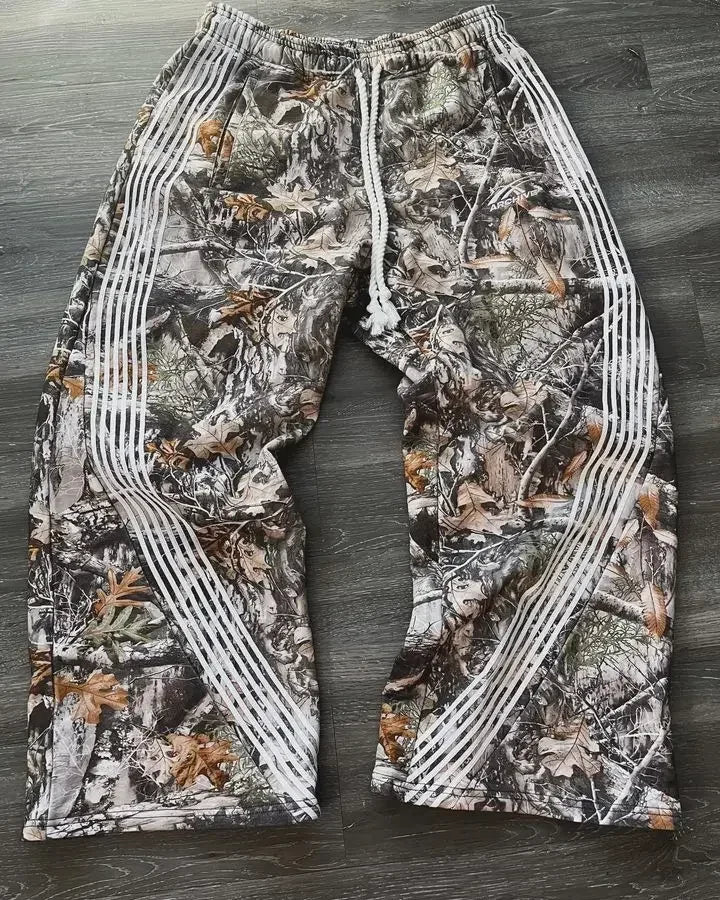 y2k retro camo graphic baggy pants gothic hip hop streetwear sweatpants casual pants womens mens elastic waist jogging trousers unique joggers style 1599