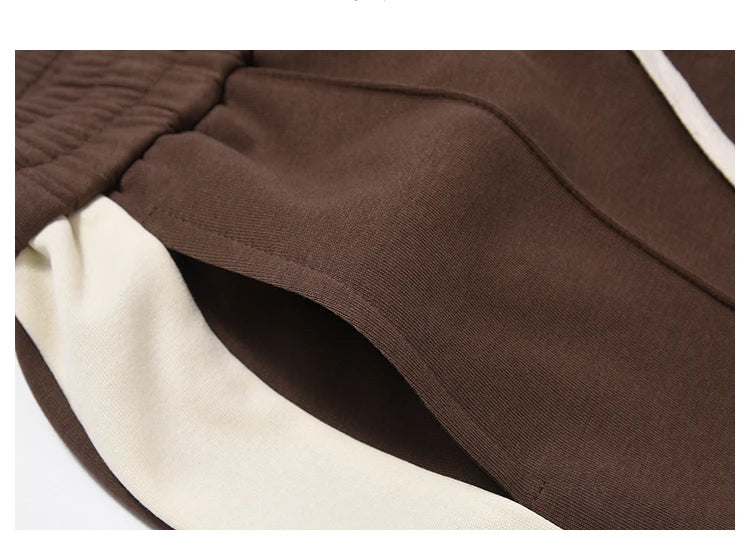 hip hop loose fit elastic waist pants fashion streetwear pants men casual loose bottom zipper drewstring sportwear pants joggers unique joggers style 2154