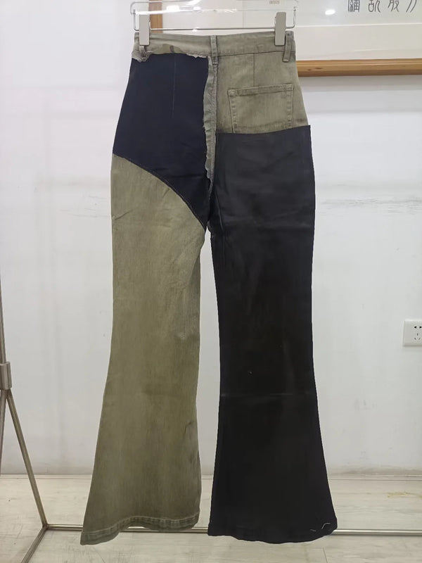 high new 2023 classical vintage luxurious old washed patch wax jeans cotton denim pants comfort casual jeans size xl 485 vintage washed jeans