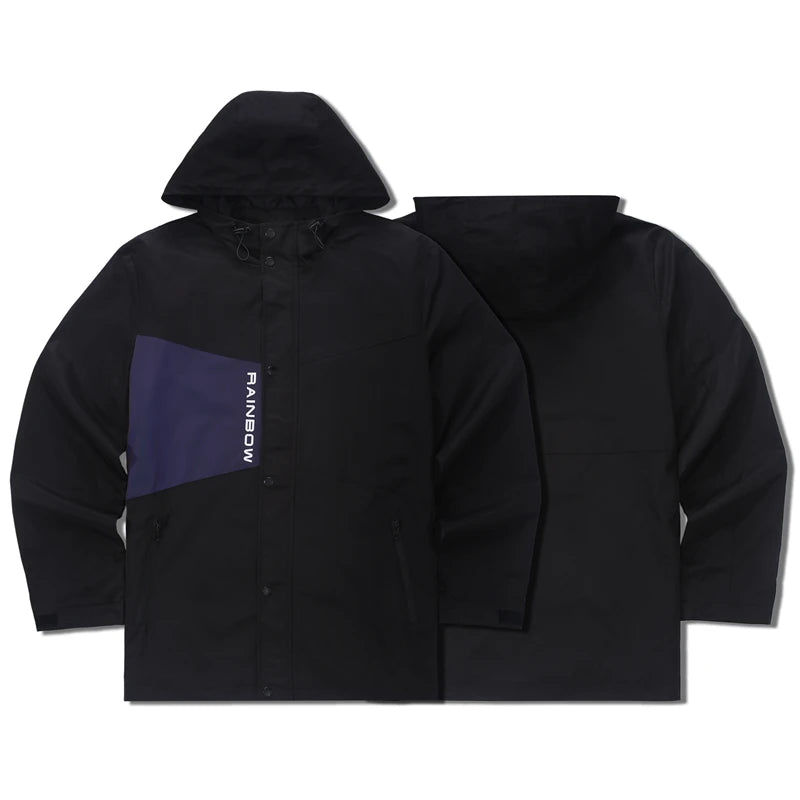 Puffer oversized vintage hooded nan graffiti