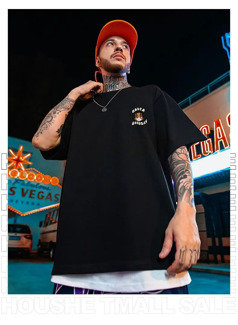 Vaporwave Crying angel – American Street Hip Hop Fashion Print Summer Men And Women L