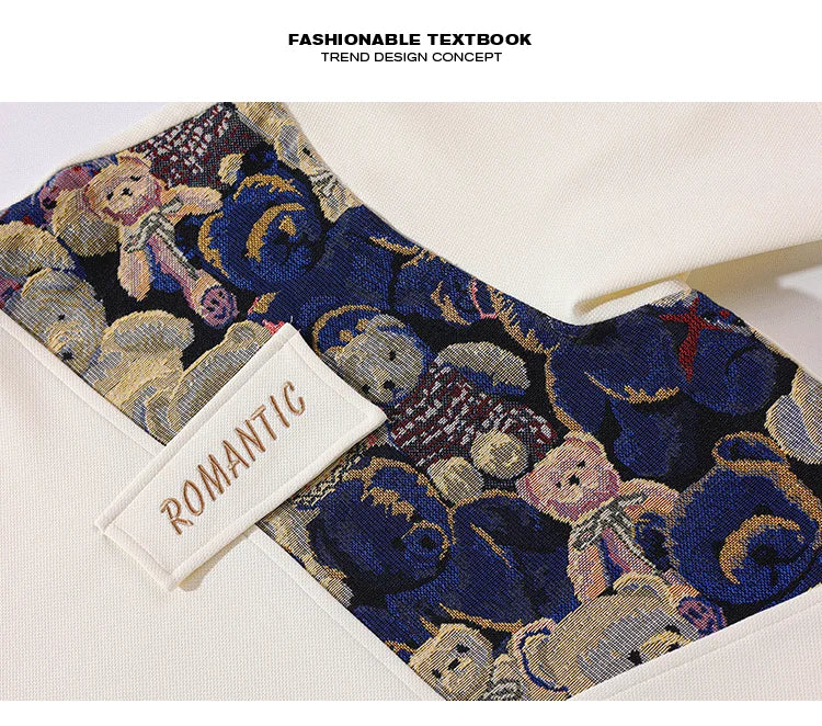 Embroidered Set Summer Fashion Short Sleeve Shorts Fake Pocket Design Tshirt New Punk Suit for Men Women Street Clothes