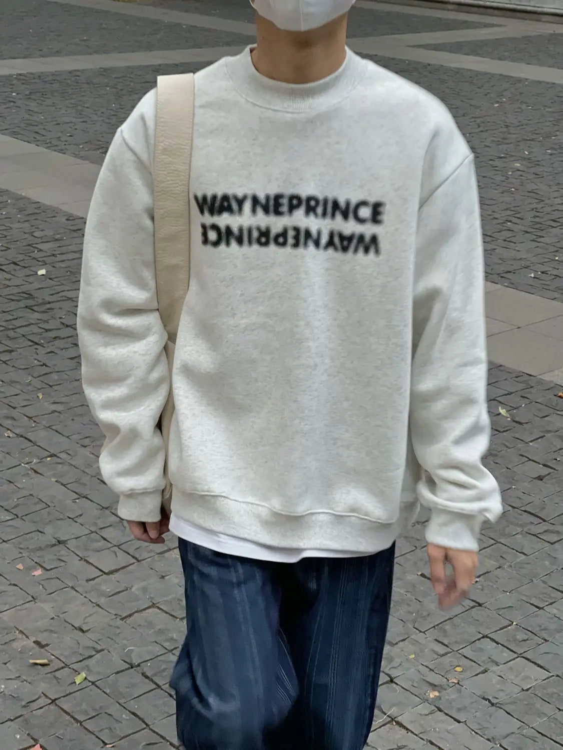 Korean Street Half Turtleneck Sweatshirt Men Autumn Winter New Bottoming Shirt