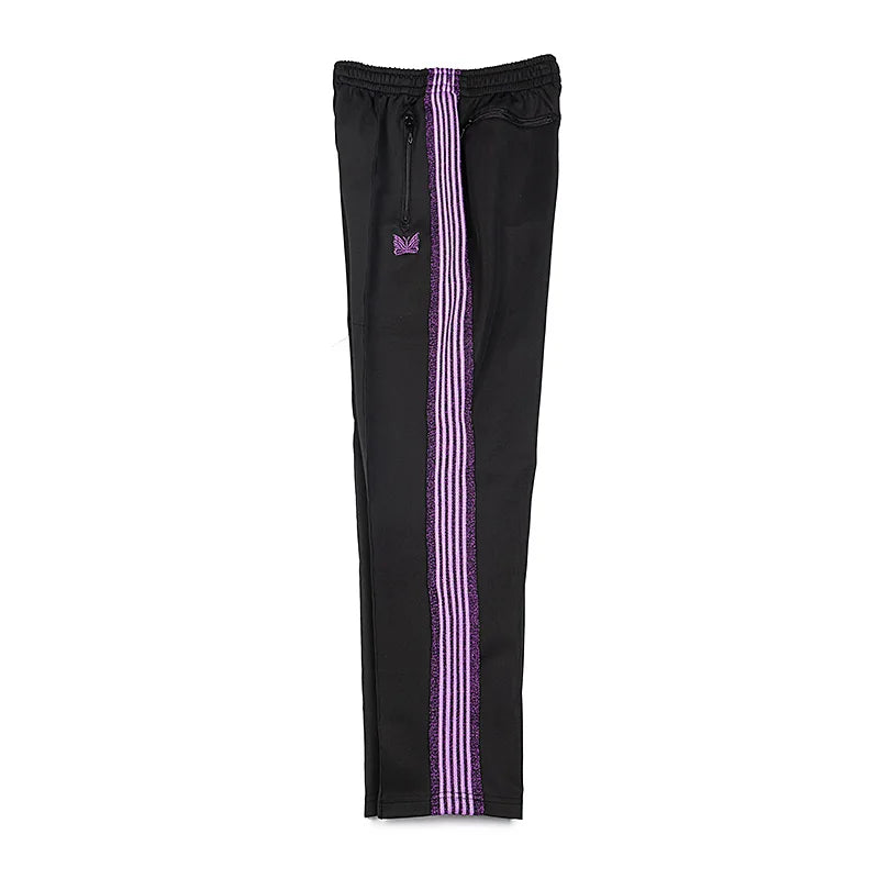 chaopai pattern embroidery loose casual pants side edge weaving straight leg pants men woman comfortable trousers unique default style 4860