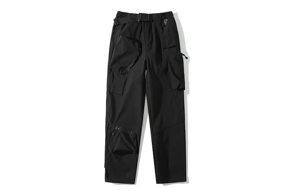high new luxury men 2023 under my car zip up comfortable nylon workwear parkour tactical function casual pants sports cargo 484 utility cargo pants