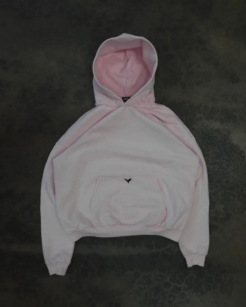 European And American New Dark Style Printed Oversized Hoodie Men Y2K