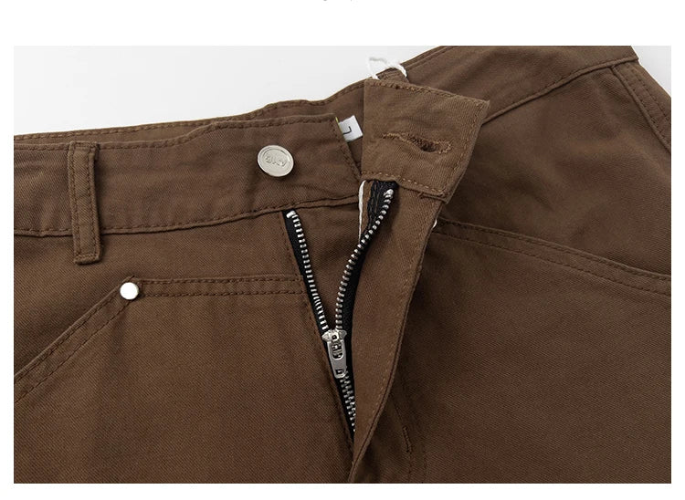 hip hip pants mens cargo harem pant streetwear side pockets harajuku joggers unisex baggy hosen loose straight cotton trousers unique joggers style 3211
