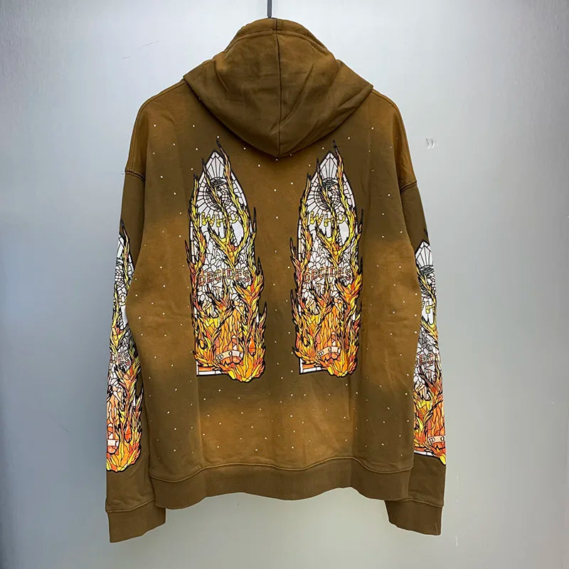 Black Grey Brown Who Decides War Hoodie Men Woman Good Quality Chaopai