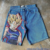 popular casual rem print sweatpants fashion y2k baggy jeans wide leg denim shorts pants harajuku streetwear trouser men clothing streetwear sweatpants