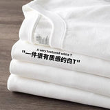 Y2k Melting smiley – American Niche Retro Trendy Brand Capsule Letter Pure Cotton