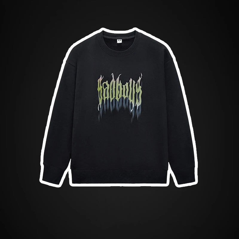 trapwear graphic tee featuring rainbowtouches hoodies mens high street wear vintage fashionable casual popular print black hip hop cotton men winter clothing