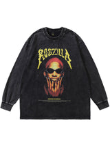 "Godzilla" Unisex Men Women Streetwear Graphic Sweatshirt Daulet Apparel