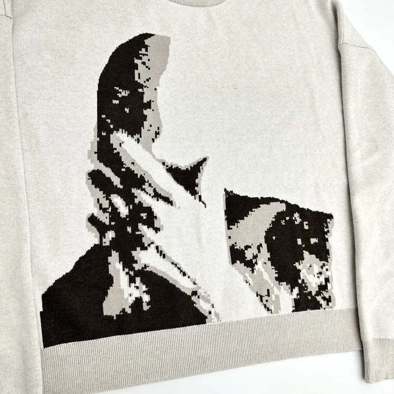 new 2023 men luxury winter gentleman classic frankoceon knit casual sweaters pullover asian plug size high drake 130 unique limited edition hoodie, high quality cotton pullover, trendy hip hop style outerwear