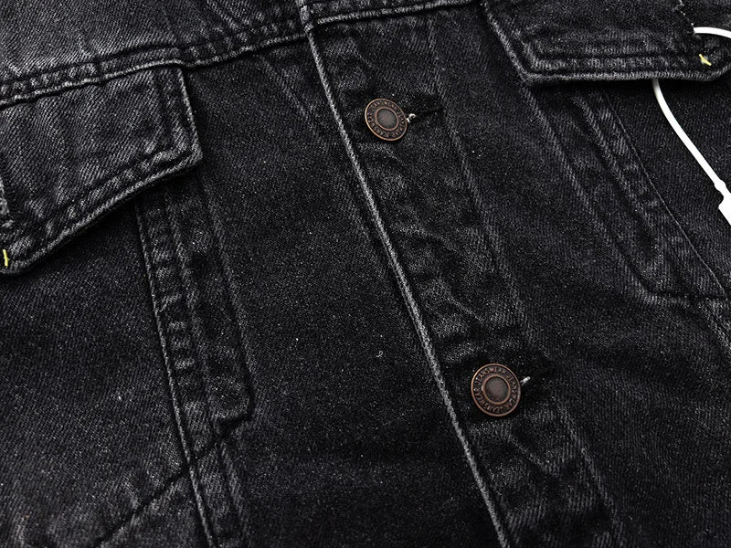Minimalist graffiti zip-up quilted bomber vintage