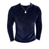 Skatercore Graphic tee – Autumn Winter Semi Turtleneck Stretch Slim Fit Long Sleeve T