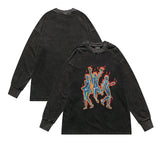Skatercore Top – Rainbowtouches News Long Sleeved T Shirt Men High Street Fas – Modern Streetwear for Everyone