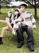 grunge fire sweater, streetwear drip, cozy knitwear for men, oversized grunge aesthetic winter top