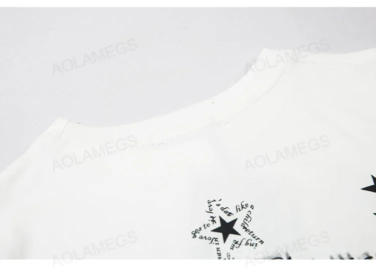 Vaporwave Crying angel – 2023 Streetwear Harajuku Men T Shirt Girl Letter Graphic Tsh