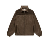 Checkered Varsity Bomber Coat Statement Piece