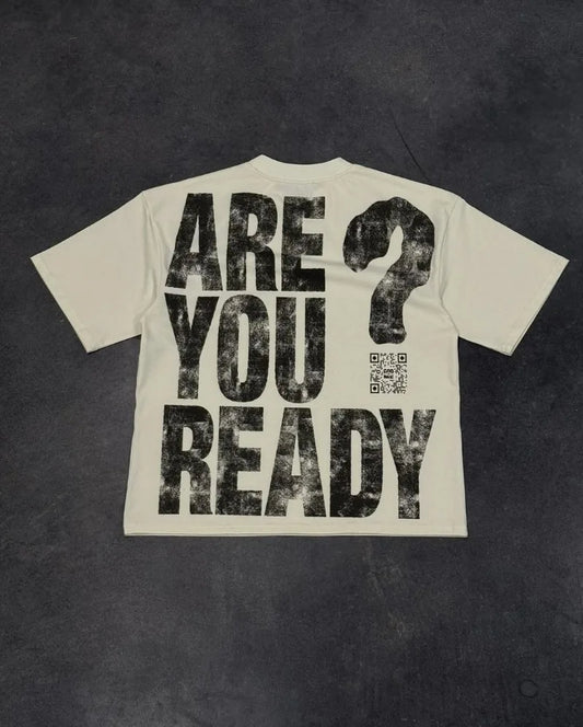 American Street Fashion Retro Clothing Y2k Letter Printed Short-sleeved Tops Men Harajuku Casual Loose Oversized T-shirts Women