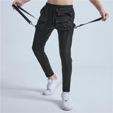 rainbowtouches pants brand mens high street multiple pockets design solid color tidal current overalls concise style baggy pant unique default style 1049