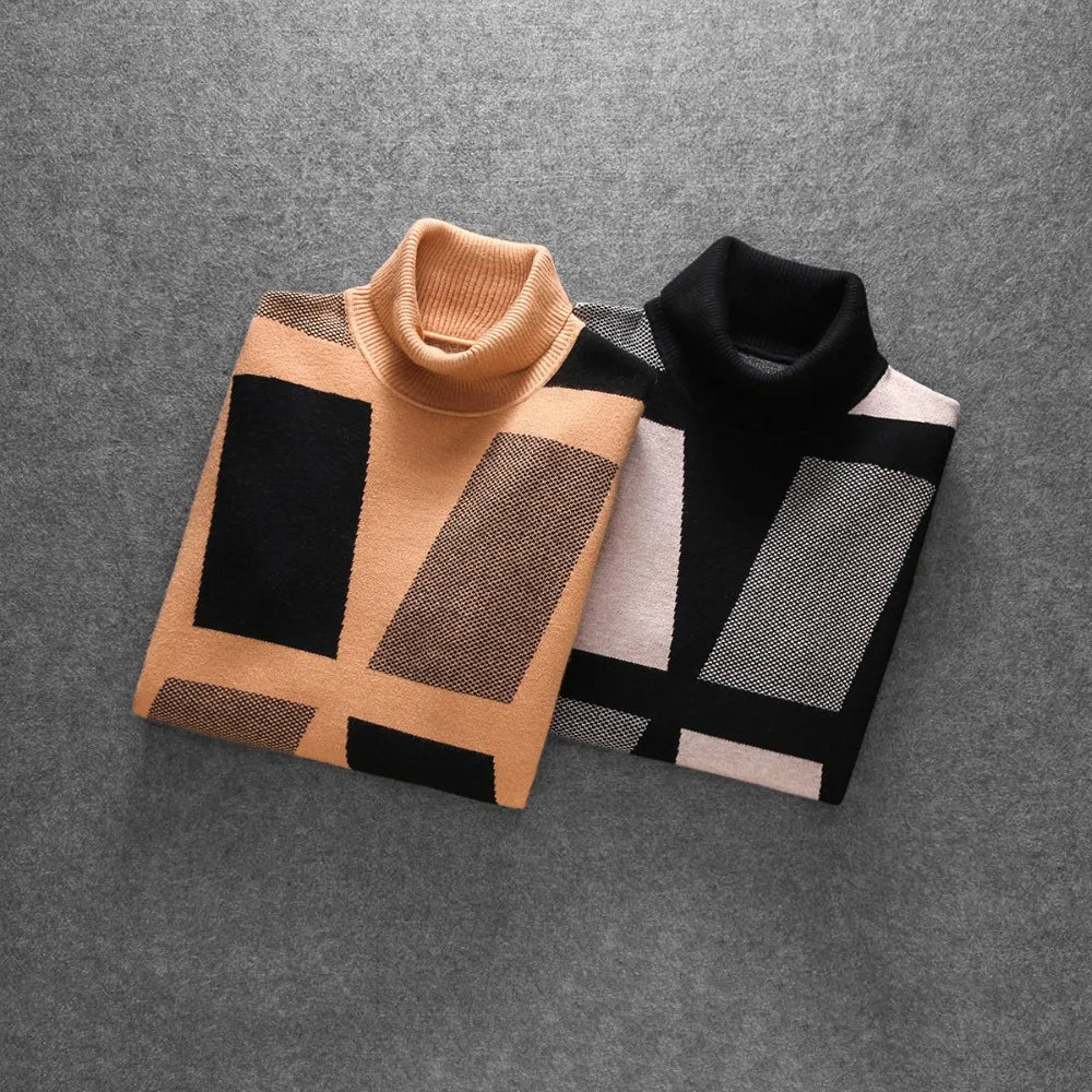 techwear flame knit sweater with structured oversized fit, ideal for cold streetwear layers, men’s streetwear clothing piece 