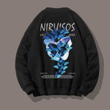 Spring Autumn Long Sleeve Mens Hoodies Korean Fashion Streetweat Print