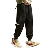 2023 autumn new light luxury fashion pants men all match loose casual sports pants all match boutique clothing simple style relaxed fit trousers