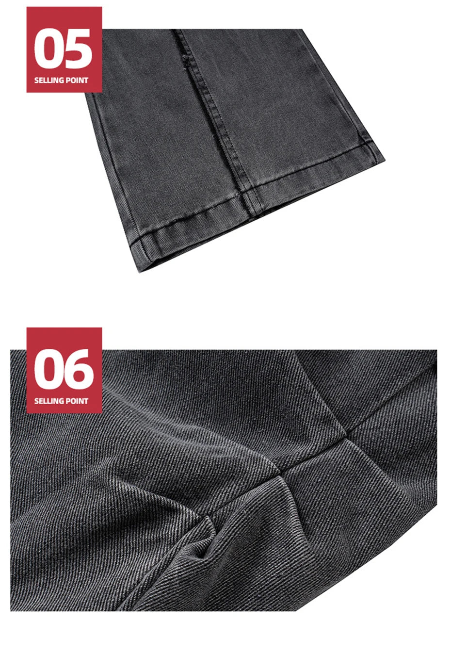 hi street black jeans side pockets patchwork cargo denim pants men streetwear hip hop baggy jeans trousers loose straight jeans unique cargo style 1870