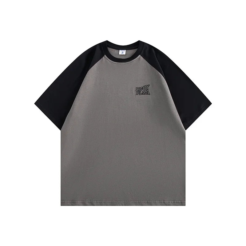 Cyberpunk Vintage print – Summer Mens Short Sleeved 2023 New Japanese Casual Cotton Co