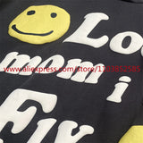 2024 Autumn Winter New American Heavy Duty Vintage Hoodie Long Sleeve