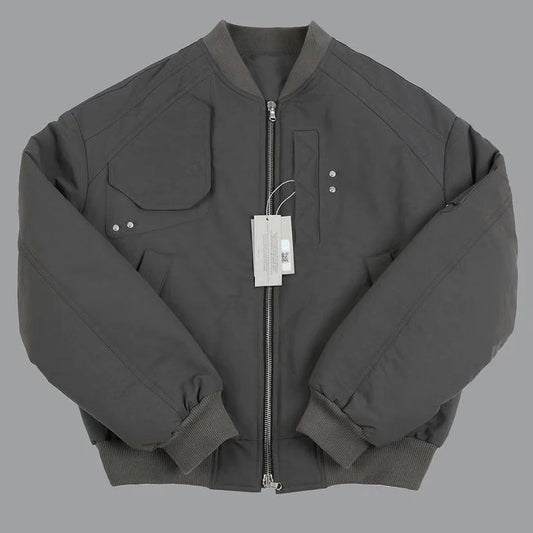 oversized fit featuring new 2023 luxury men undermycar pocket zipper embroidered bomber coats jackets down coats cotton warm winter 141 design – premium quality jacket for men