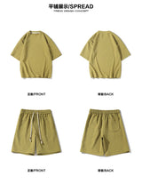 2024 New Men's Tracksuit Short Sets Classic Short Sleeve Top Sportswear Two-piece Set Summer Casual Outfit