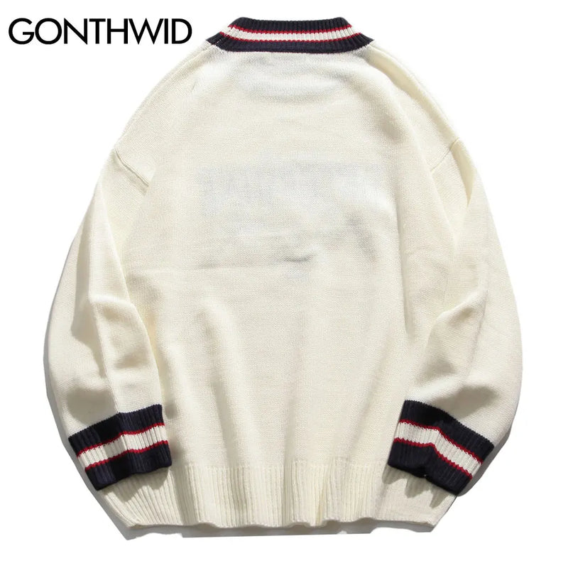 techwear street knit hoodie with oversized flame detail for urban fall winter outfits, street fashion menswear trend for seas