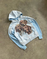 Y2K Womens Winter Hoodies Pullover Long Sleeve Oversize Streetwear Cut