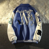 Retro Baseball Jacket for Men Cold Weather Jacket