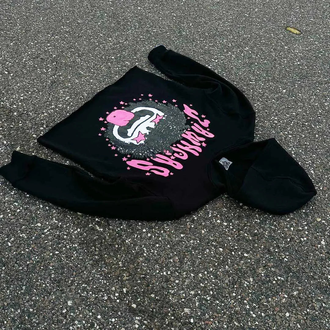 Y2K Womens Mens Hoodies Clothing Long Sleeve Pullover Sweatshirt Streetwear