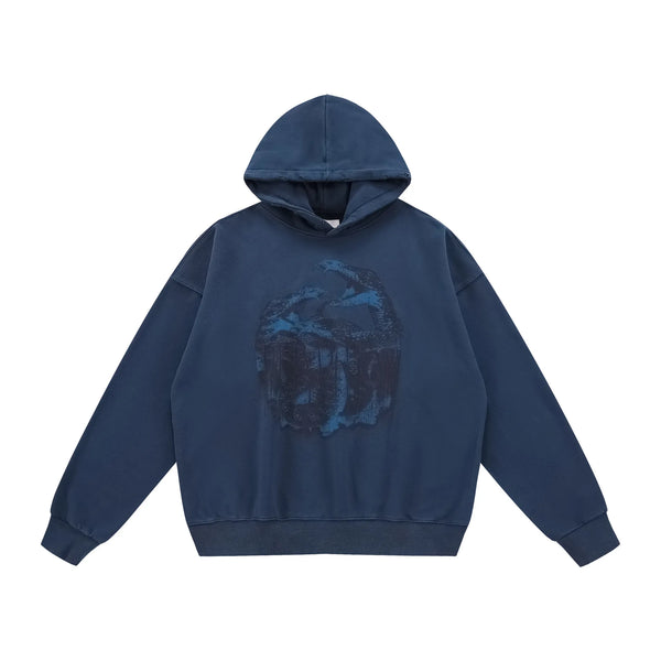 New 2023 Luxury Men Under My Car Goat Dead Snake Gentleman Hoodies Hoo