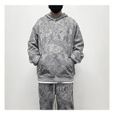 Vaporwave Drop – Fashion Paisy Hoodies Pullover Casual Suede Hooded – Streetwear Fashion for Men & Women
