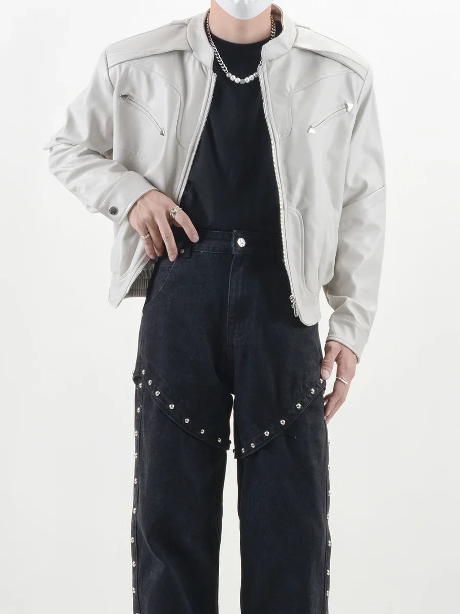 minimalist street zip-up, streetwear for men, fall streetwear outfit, oversized style, layered fashion, modern aesthetic, graphic detail