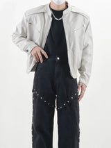 minimalist street zip-up, streetwear for men, fall streetwear outfit, oversized style, layered fashion, modern aesthetic, graphic detail