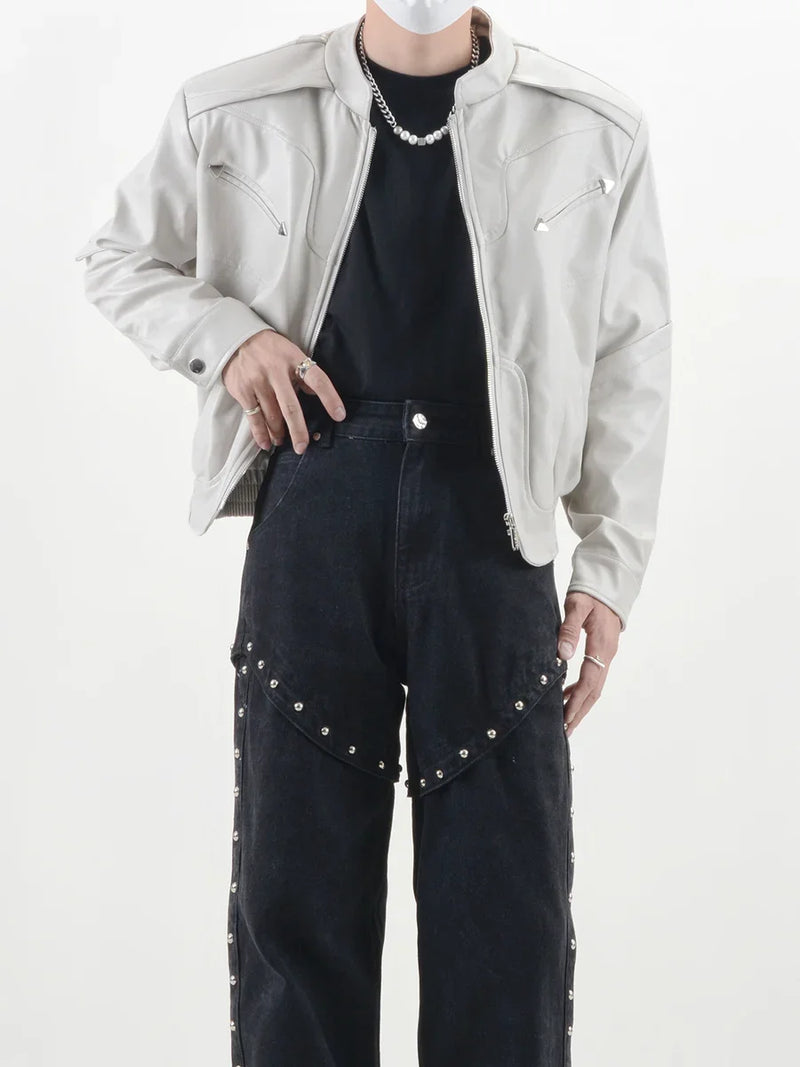 minimalist street zip-up, streetwear for men, fall streetwear outfit, oversized style, layered fashion, modern aesthetic, graphic detail