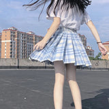 Jk Uniforms Gyaru School Uniform for Girl Student Pleated Skirt Uniform Set Women Short Sleeve Bow Tie Seifuku Japanese Style