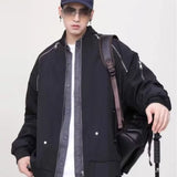 minimalist streetwear jacket, bold fashion piece, aesthetic
