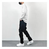original tie dyed ripped flared denim jean for men streetwear washed hole casual stacked jeans pants mens slim fit jeans 2023 unique jeans style 3735
